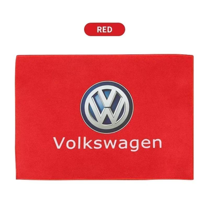 

For Volkswagen Car Wash Towel Microfiber Rag Cleaning Brush Tools For VW GTI R Rline Polo Golf 4 7 Passat B6 Tiguan Caddy Jetta