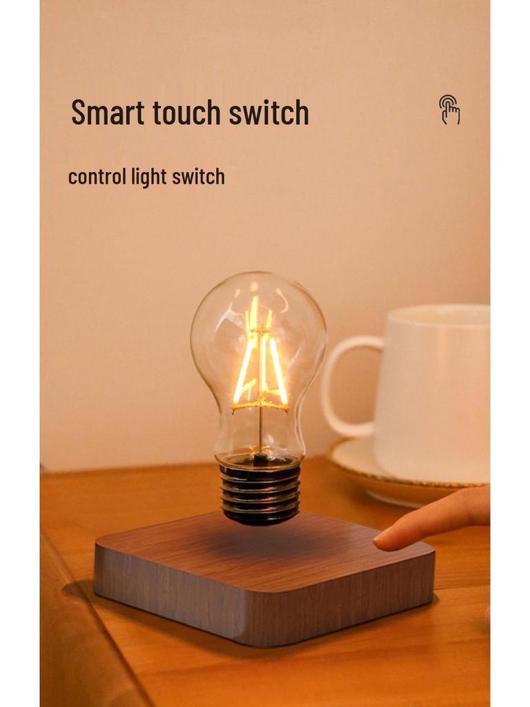 Luxury Magnetic Levitation Night Light: Creative High-End Ornament and Ideal Birthday Gift