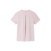 ANTA Champion All Weather Collection T Shirts Women's Smoke Gray Pink Crew Neck Moderate Straight Fit 162330118-2