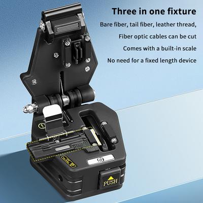 Fiber Cleave Aua-6C Cable Cutting Knife Fttt Fiber Optic Knife Tools Cutter Optical High Precision Cleaver Tool 16 Point Blade
