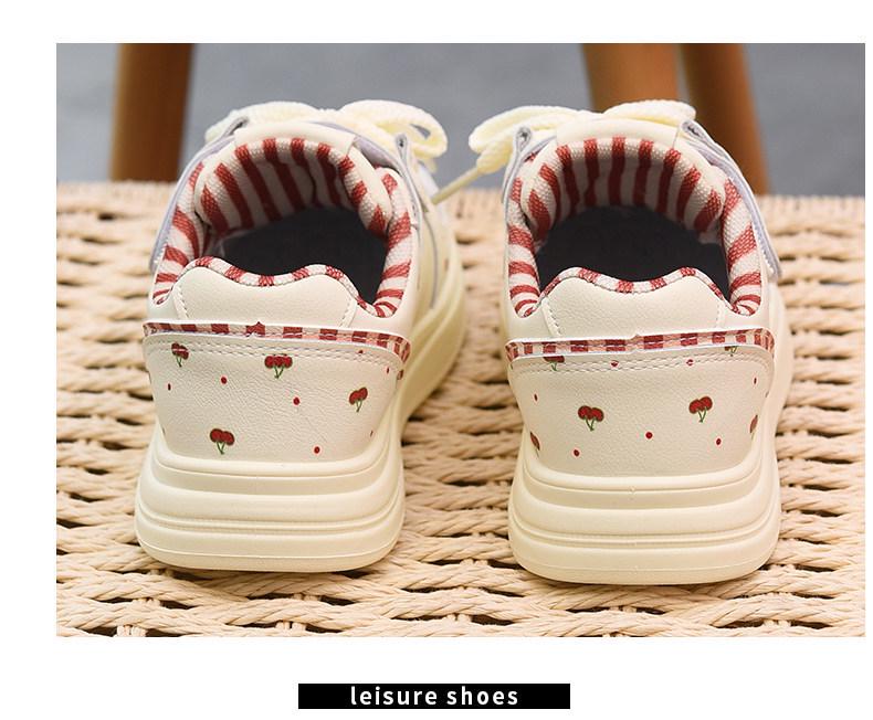 Weiße Mädchen-Skateschuhe - Süß, Weiche Sohle, Lässig & Leicht für Frühling/Herbst 2026