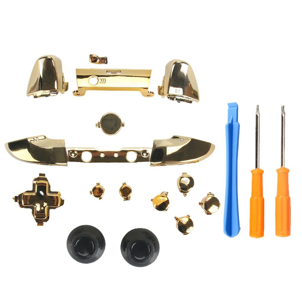 

Комплект для модификации кнопки-триггера бампера RB LB для аналогового джойстика X Box One S жёлтый