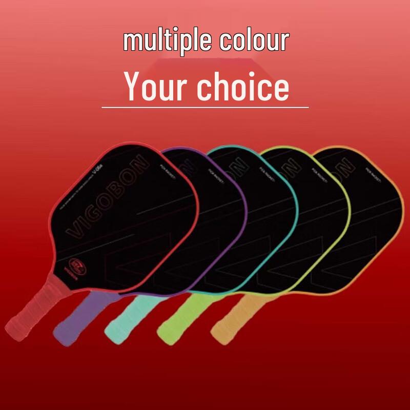 Jiemai Professionelles Glasfaser-Pickleball-Schläger-Set V-06