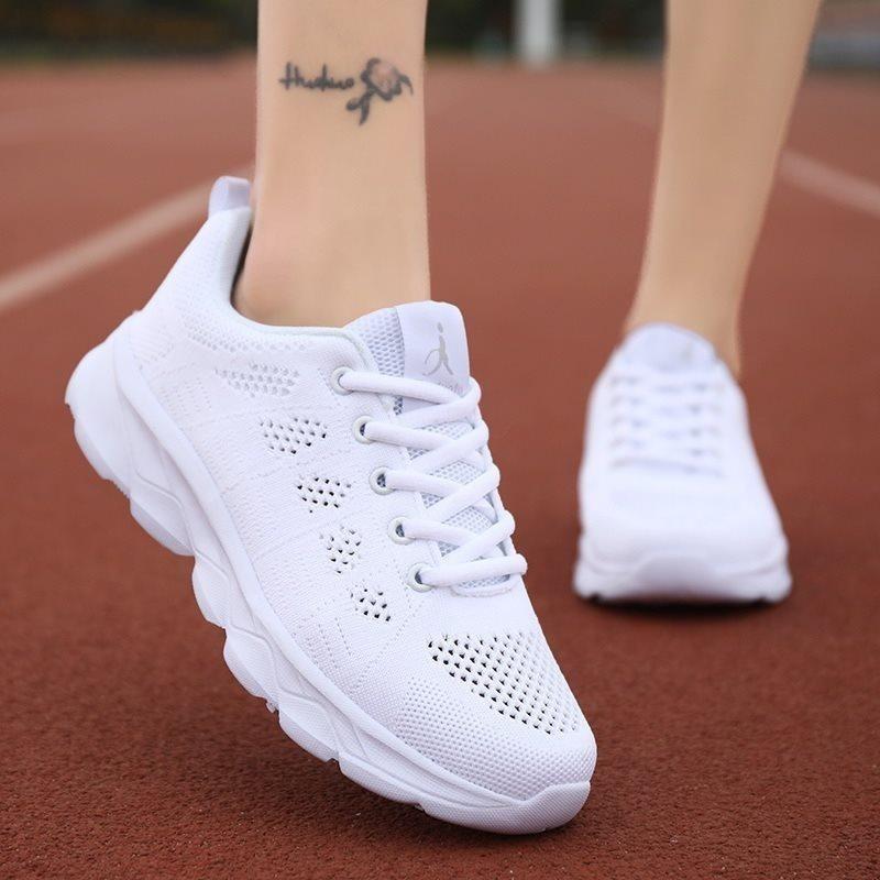 Женские летние новые сетчатые дышащие универсальные кроссовки для бега — фото 12