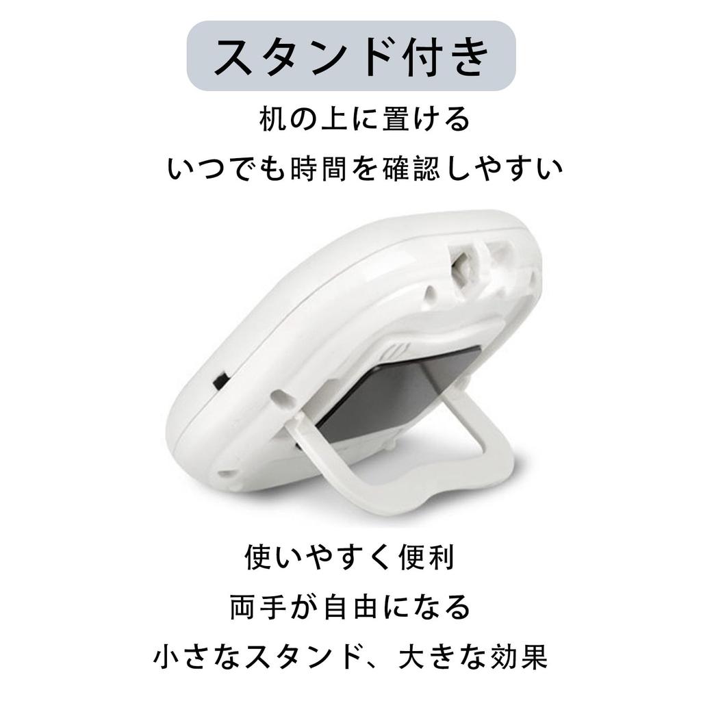 ALLVD Kitchen Timer Visual Electronic Timer Kitchen Magnetic Suction Suspension Swingable Alarm Reminder for Kitchen, Study, Exercise Training
