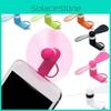 Mini Portable Mobile Phone Fan Cooler For All Android Iphones Ipads And Tablets