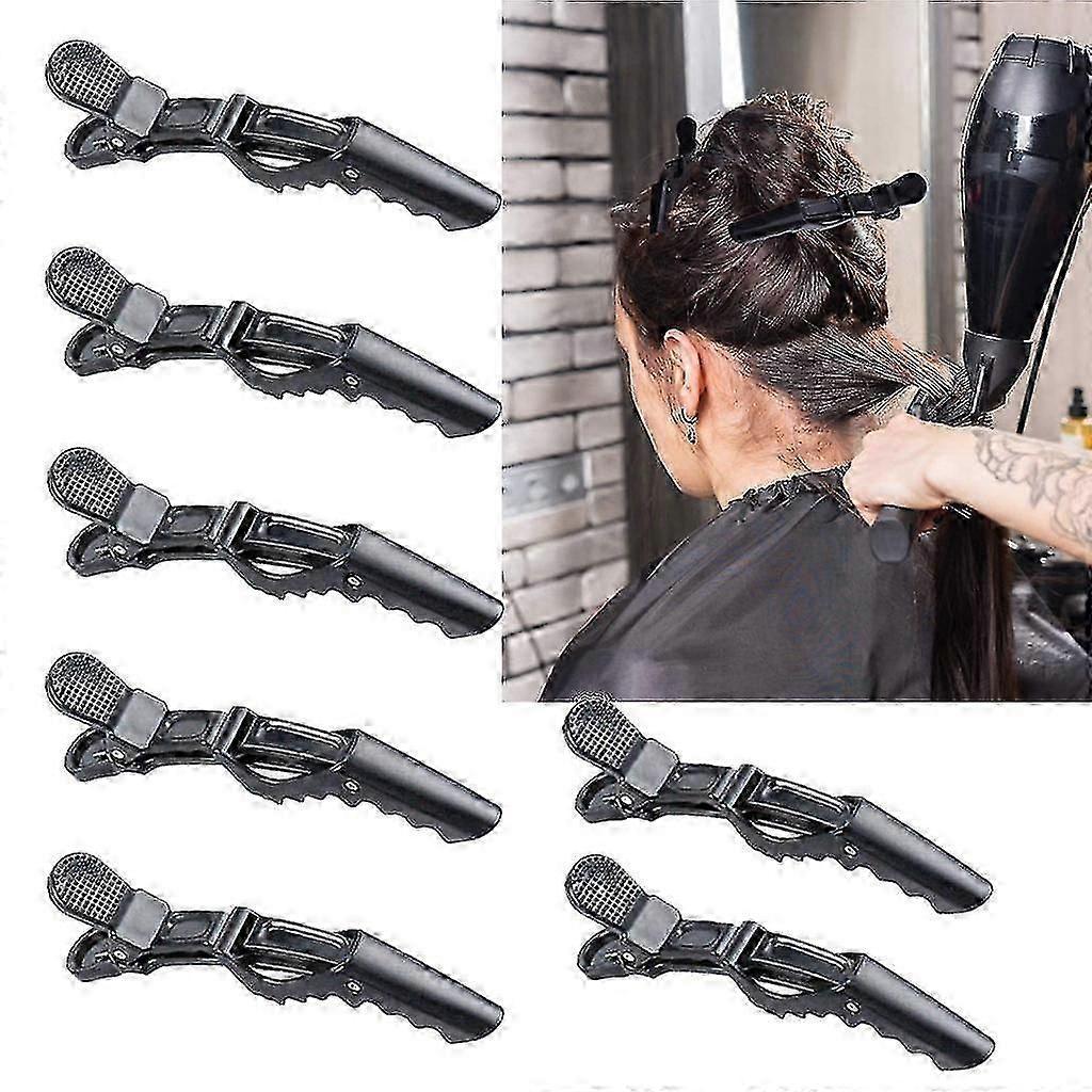12pcs Alligator Hair Clips Hair Cutting Women Professional Salon Hairclips Kit