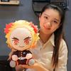 20cm Demon Slayer Anime Plush Anime Cartoon Character Doll Soft Stuffed Toys Kimetsu No Yaiba Tanjirou Nezuko Kids Birthday Gift