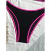 Bikini Monospalla Costumi da Bagno Donna Costume da Bagno Femminile Set Bikini Due Pezzi Imbottito Costume da Bagno Swim