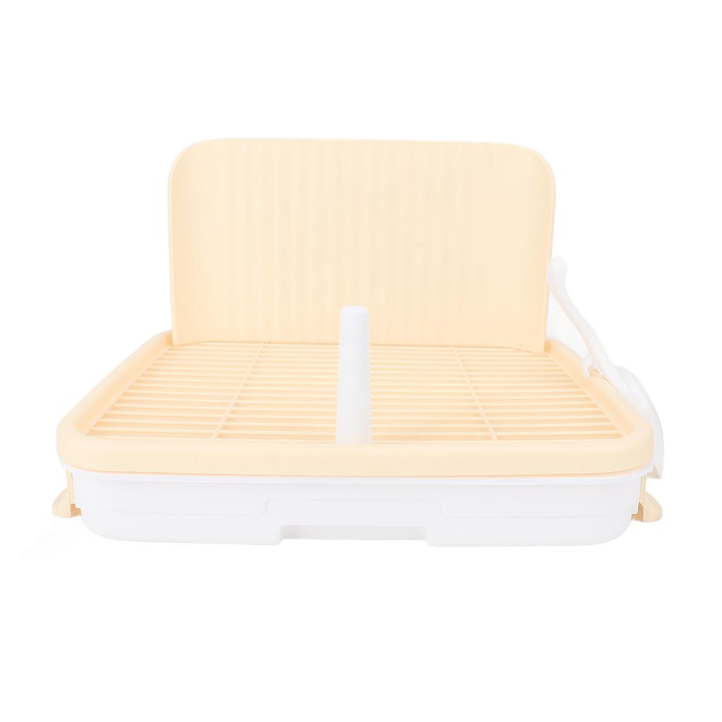 Dog  ing Toilet with Pee Wall Large Size Easy Cleanup Leakproof Stable Structure Puppy Potty Tray for Medium Large Dogs