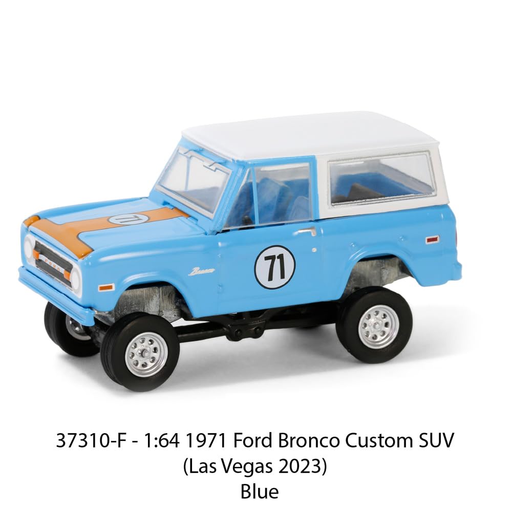 GREENLIGHT SERIES 14 1971 FORD BRONCO CUSTOM SUV Scale Series 14 1971 Ford Bronco Custom 164 BARRETT-BARRETT-JACKSON - (Greenlight 1/64