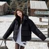 New Winter Cotton Coat Hooded Versatile and Loose Korean Cotton Coat Fashionable Warm Bread Coat Women's Jacket