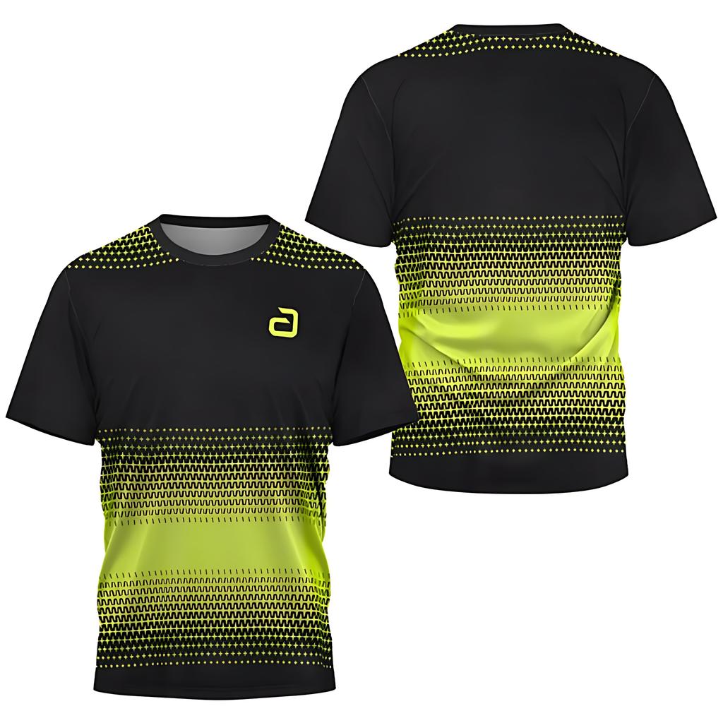 Summer 2026 Best-selling Badminton and Table Tennis Club Men's 3D Printed Short Sleeved T-shirt