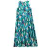 Sleeveless Plus Size Cotton Vintage Floral New In Dresses for Women Casual Loose Long Summer Dress