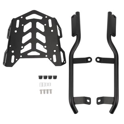Motorcycle Rear Luggage Cargo Rack Aluminium Alloy Seat Support Shelf Extended Shelf Adapter for Adv