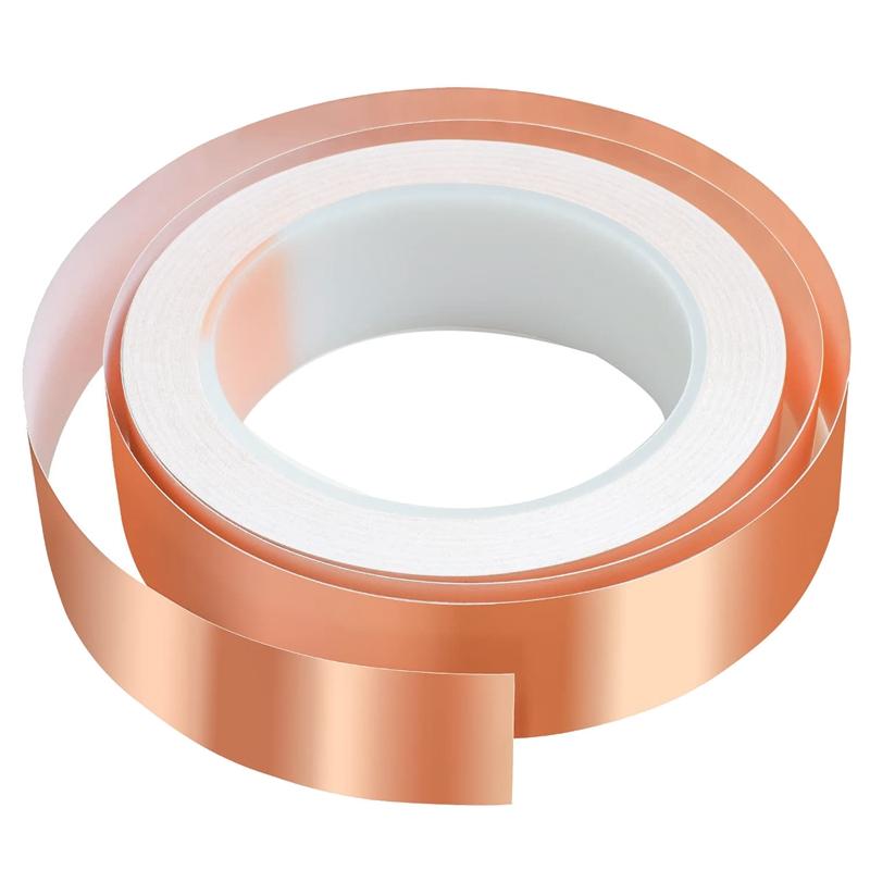 T02C!-Snail Protection, Copper Tape Against Snails For Gardens Raised Bed Plants Copper Tape Copper Foil Snail Repellent NONE