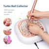 130W Super Saugkraft Bürstenloser Nagelstaubsammler Leistungsstarker Nagelstaubabsauger Nail Art Maniküre Ventilator Staubsauger Mit 2 Filtern