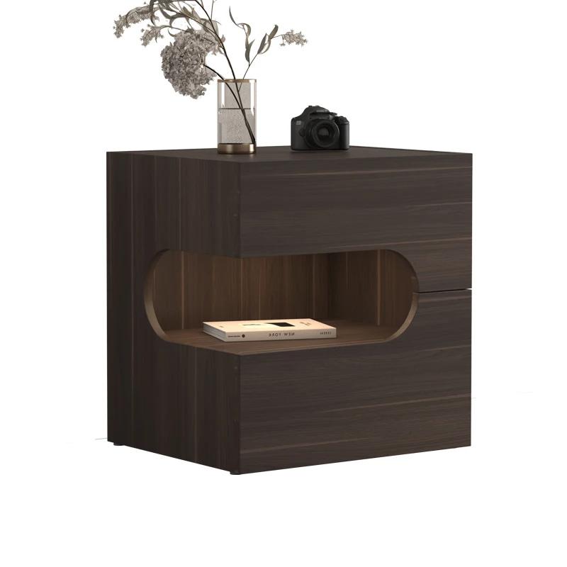 Saving Vintage Nightstand Aesthetic Comfortable Storage Elegant Night Tables Modern Nordic Meble Do Pokoju Bedroom Furniture