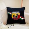 Fashion AAAbarth Cartoon cushion cover Pillow Case Plush Fabric Soft Double Sided Print Sofa Cushion Cover Throw Pillow Covers