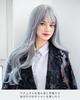 SUN9 Wig Long Wig Wig Women Cosplay Lolita Curly Hair Wig Crossdressing Women Full Wig Small Face Natural Heat Resistant Net Gift Box Included Smoke