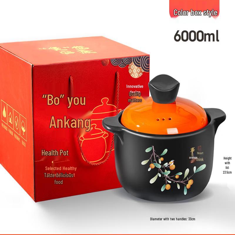 

Korean Style High-Temperature Ceramic Casserole Pot