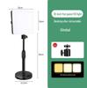 Conjunto de Luzes de Painel Quadrado e Plano com Iluminação de Beleza, Cor e Fundo para Vídeo, Fotografia ao Vivo - Inclui Luzes de 6", 8", 10" e 11"