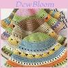 Summer Straw Hat With Wide Brim For Women Sun Protection Beach Vacation Fashion