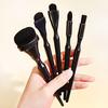 5Pcs Blending Brush for Charcoal Drawing Pastel Painting  Gilding Ink Painting Brushes Tools for DIY Scrapbooking Cards Painting