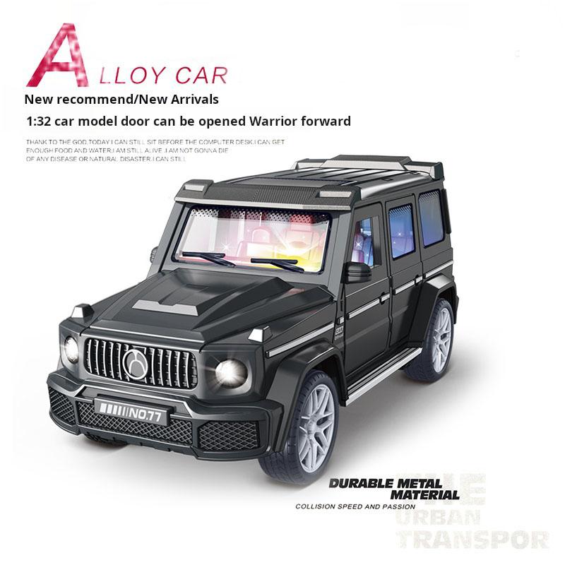 1/32 Scale Simulation NO.777 SUV Plastic Car Toy Car Model Luminous Inertia Toy Die Casting Car Model Children Toy New Year Gift