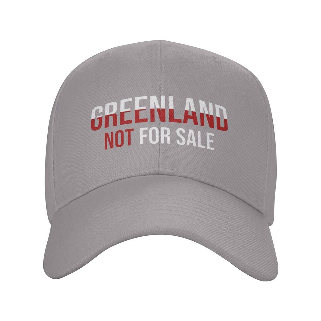 Greenland Is Not For Sale Casual Baseball Cap Summer Trucker Hat Hot Sale Kpop Rock Hip Hop Hats Unisex Fashion Baseball Caps