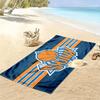 York Knicks Print Beach Towel, Large Soft Quick Dry Towel for Beach Camping Swimming