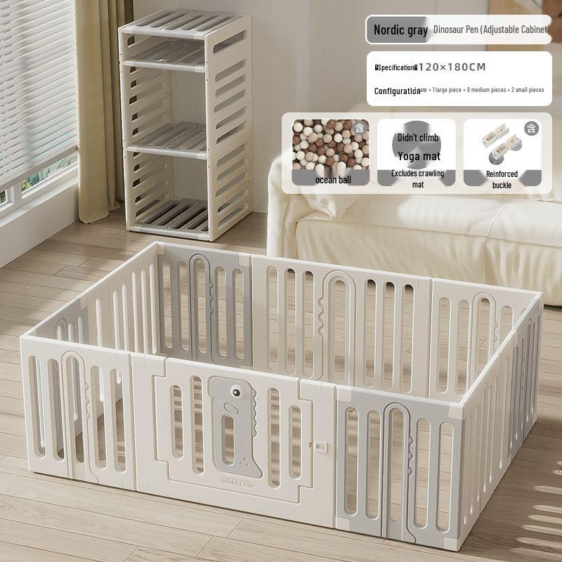 Indoor Baby Safety Playpen & Crawling Mat