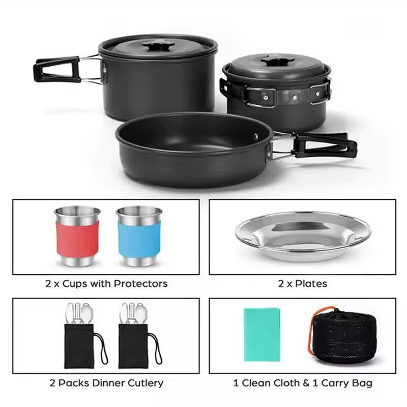 Gongziyu DS300 Outdoor Camping Cookware Set