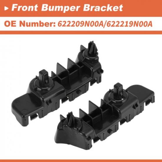 Bumper Bracket for Nissan Maxima Sedan 2009-2015 No622209N00A622219N00A 1 Pair