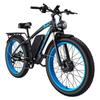 Bicicleta eléctrica VITILAN H5, motor de 2000W, batería de 52V 25Ah, velocidad máxima 64 km/h, autonomía de 105 km, neumáticos de 24x4.0 pulgadas