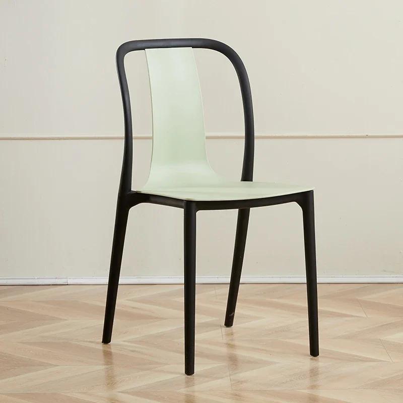 Office Dining Room Chairs Nordic Lounge Parties Breakfast Modern Plastic Chair Vanity Relax Beauty Salon Sedie Furniture