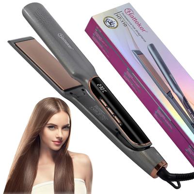 Plancha de pelo de cerámica de calentamiento rápido, plancha alisadora profesional