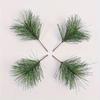 10Pcs 7cm Christmas Decoration Artificial Green Pine Xmas Tree Pendant Home Room Decor New Year 2025 Gift Wreath DIY Accessories