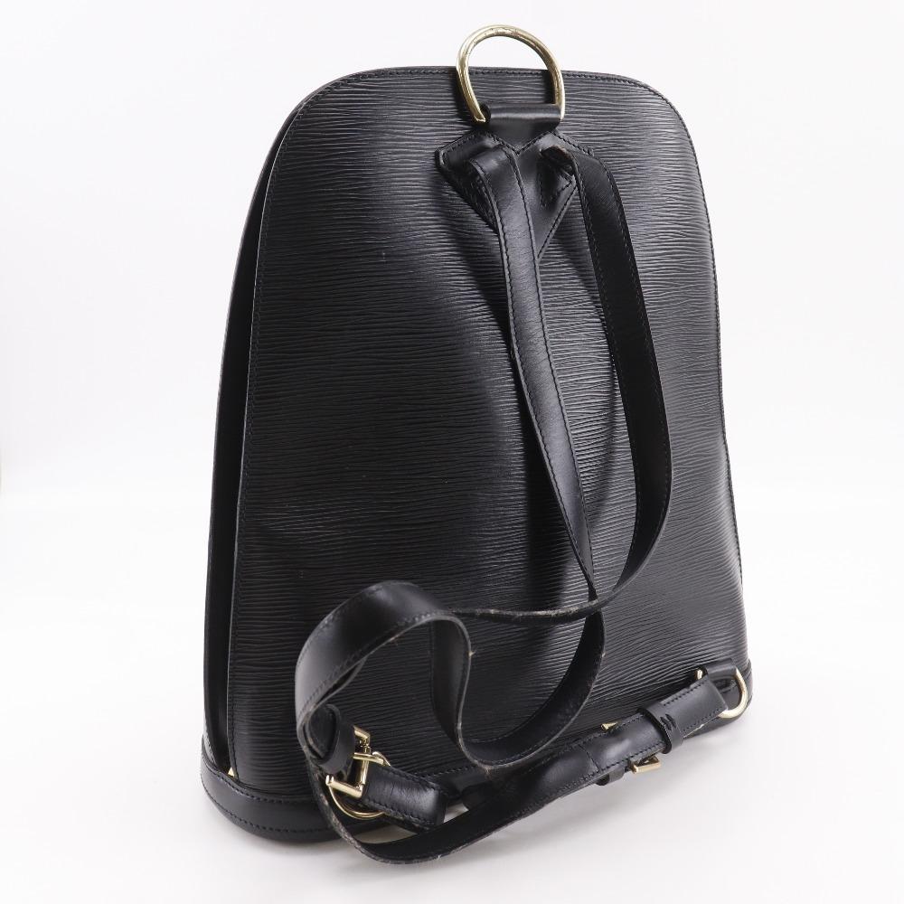 LOUIS VUITTON Gobelins Backpack Daypack M52292 Noir black Epi Leather Women Used
