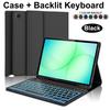 Case for Samsung Galaxy Tab A11 8.7 Inch, Bluetooth Keyboard Cover for Samsung A11 8.7 SM-X133/X135, for Samsung Smart Stand Cov