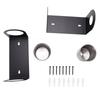 2 Pack Oil Funnel Holders with Removable Catch Cups, Wall Mount Funnel Racks for Garage Workshop