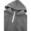 Herren Casual Pullover Kapuzensweatshirt mit 1/4 Reißverschluss