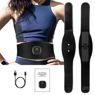Smart EMS Trener mięśni brzucha Stymulator mięśni Talia Ab Fitness Pas wibracyjny Trening utraty wagi ciała Sprzęt do domowej siłowni