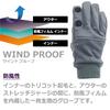 White Field Design Windproof Film Laminated Reflective One Size Fits Ideal for Outdoor and Winter Men's Open-Finger Gloves, All, Activities, Fishing,