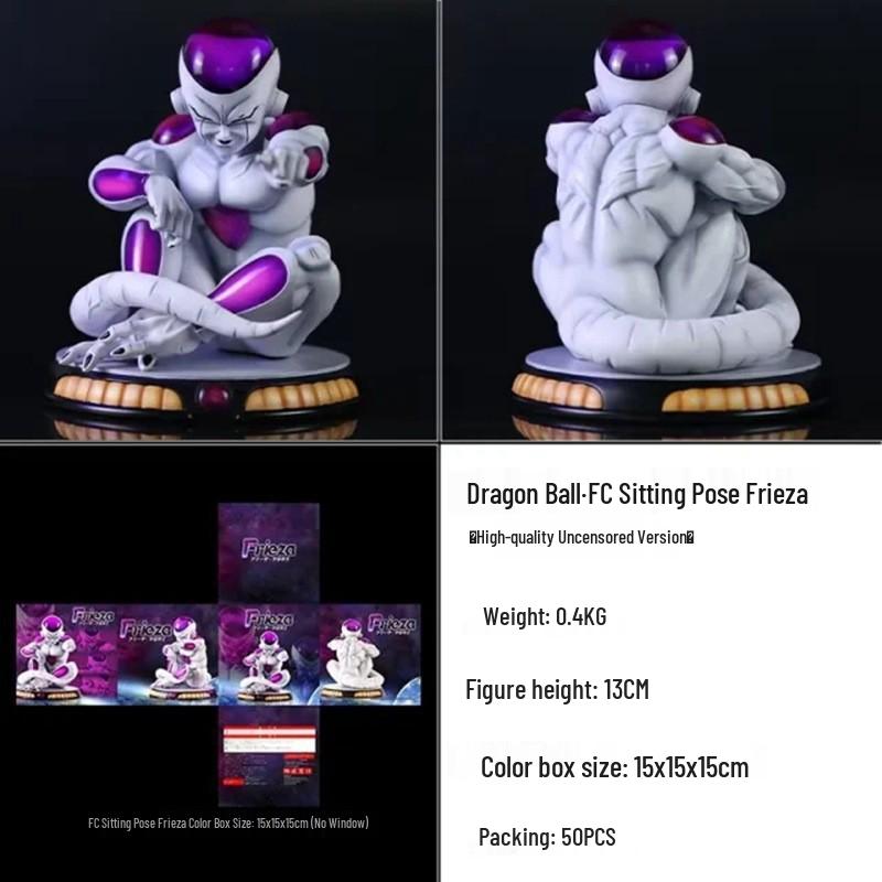 One Piece & Dragon Ball Z Premium Frieza Sitting Pose Figures