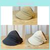Summer Sun Protection Hat With Curved Brim For Women Casual Outdoor Wear