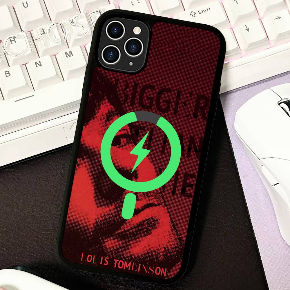 L-Luis M-Miguel Singer Magnetic For Magsafe Phone Case For IPhone 17 16 15 14 Plus 13 12 11 Pro Max Cover