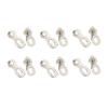 6 Pairs Bike Chain Quick Links Steel Missing Chain Repair Connector for Mountain Road Bicycle10 Speed