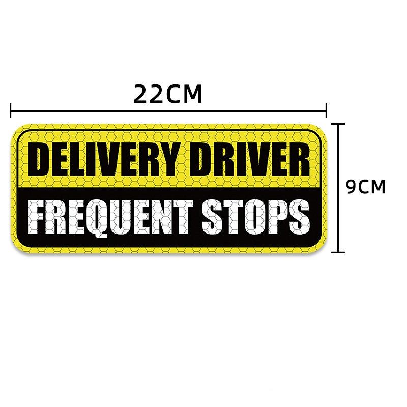 

Стикер стажировки за границей Магнитный стикер на автомобиль Бампер Светоотражающий Магнитная присоска Предупреждение о безопасности Напоминание Стикер водителя-новичка one