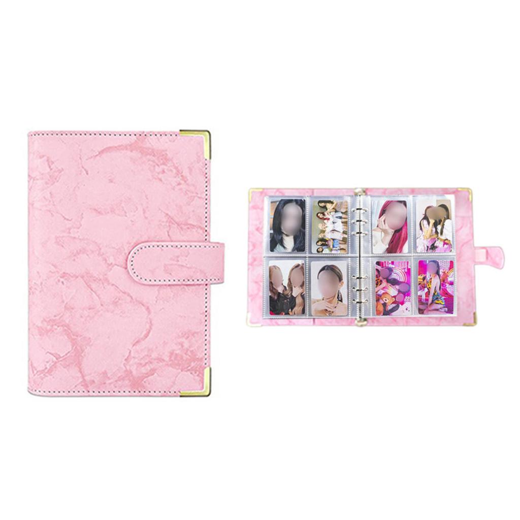 25 Pages Photo Card A5-Binder  Photo Albums Idol Cards Loose-leaf Collect Book Binder Photocard Holder